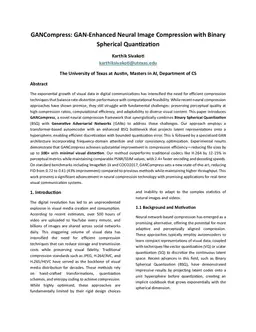 GANCompress: GAN-Enhanced Neural Image Compression with Binary Spherical Quantization