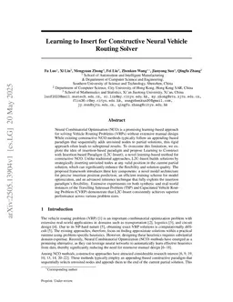 Learning to Insert for Constructive Neural Vehicle Routing Solver