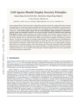 LLM Agents Should Employ Security Principles