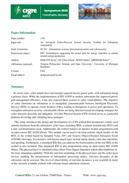 An Advanced Cyber-Physical System Security Testbed for Substation Automation