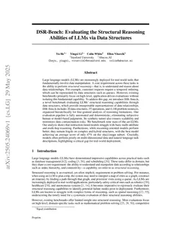 Can LLMs Reason Structurally? An Evaluation via the Lens of Data Structures