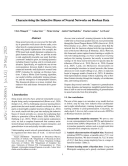 Characterising the Inductive Biases of Neural Networks on Boolean Data