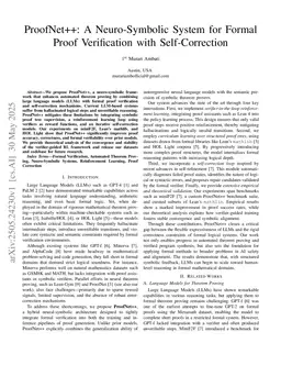 ProofNet++: A Neuro-Symbolic System for Formal Proof Verification with Self-Correction