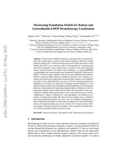 Harnessing Foundation Models for Robust and Generalizable 6-DOF Bronchoscopy Localization