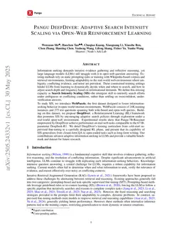 DeepDiver: Adaptive Search Intensity Scaling via Open-Web Reinforcement Learning