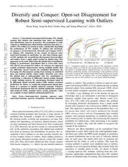 Diversify and Conquer: Open-set Disagreement for Robust Semi-supervised Learning with Outliers