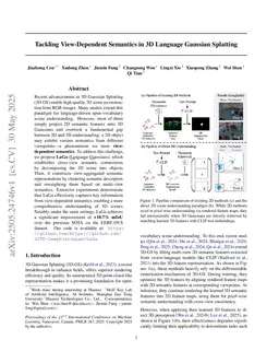 Tackling View-Dependent Semantics in 3D Language Gaussian Splatting