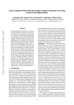 Large Language Models Meet Knowledge Graphs for Question Answering: Synthesis and Opportunities