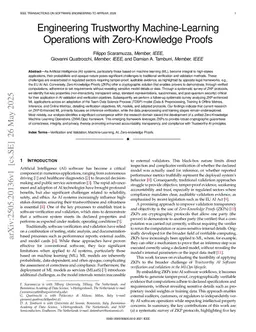 Engineering Trustworthy Machine-Learning Operations with Zero-Knowledge Proofs