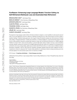 FunReason: Enhancing Large Language Models' Function Calling via Self-Refinement Multiscale Loss and Automated Data Refinement