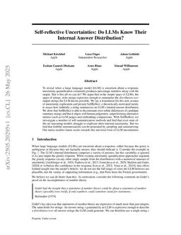 SelfReflect: Can LLMs Communicate Their Internal Answer Distribution?