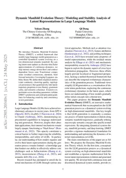 Empirical Investigation of Latent Representational Dynamics in Large Language Models: A Manifold Evolution Perspective