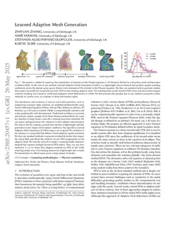 Learned Adaptive Mesh Generation