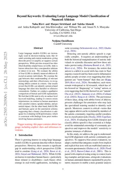 Beyond Keywords: Evaluating Large Language Model Classification of Nuanced Ableism