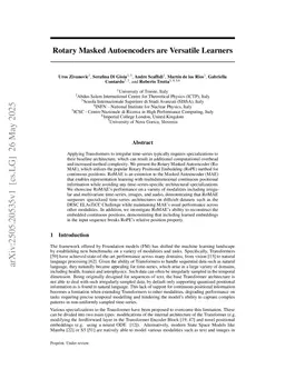 Rotary Masked Autoencoders are Versatile Learners