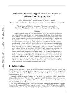 Intelligent Incident Hypertension Prediction in Obstructive Sleep Apnea