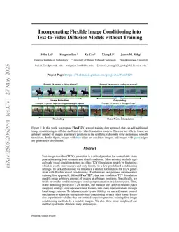 Unified Text-Image-to-Video Generation: A Training-Free Approach to Flexible Visual Conditioning