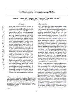 Test-Time Learning for Large Language Models