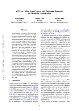 MT-Mol:Multi Agent System with Tool-based Reasoning for Molecular Optimization