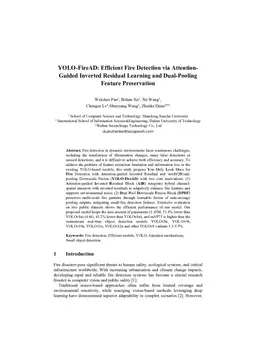 YOLO-FireAD: Efficient Fire Detection via Attention-Guided Inverted Residual Learning and Dual-Pooling Feature Preservation