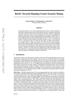 RefAV: Towards Planning-Centric Scenario Mining