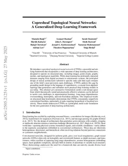 Copresheaf Topological Neural Networks: A Generalized Deep Learning Framework