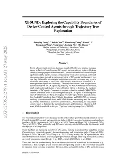 XBOUND: Exploring Capability Boundaries of Device-Control Agents at the State Level