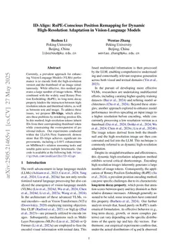 ID-Align: RoPE-Conscious Position Remapping for Dynamic High-Resolution Adaptation in Vision-Language Models