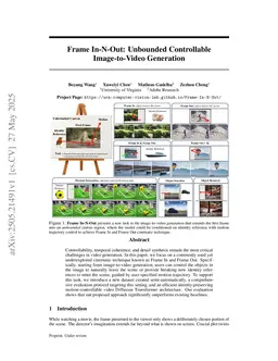 Frame In-N-Out: Unbounded Controllable Image-to-Video Generation