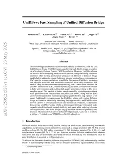 A Unified and Fast-Sampling Diffusion Bridge Framework via Stochastic Optimal Control
