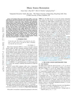 Music Source Restoration