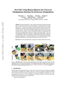 DexUMI: Using Human Hand as the Universal Manipulation Interface for Dexterous Manipulation