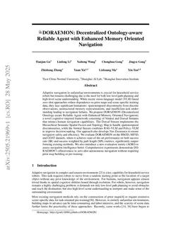 DORAEMON: Decentralized Ontology-aware Reliable Agent with Enhanced Memory Oriented Navigation