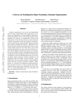 A Survey on Training-free Open-Vocabulary Semantic Segmentation