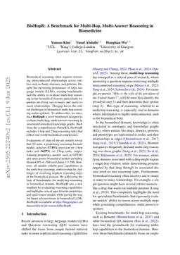 BioHopR: A Benchmark for Multi-Hop, Multi-Answer Reasoning in Biomedical Domain