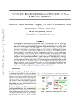 Text2Grad: Reinforcement Learning from Natural Language Feedback