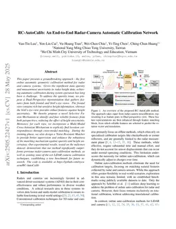 RC-AutoCalib: An End-to-End Radar-Camera Automatic Calibration Network