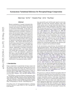 Synonymous Variational Inference for Perceptual Image Compression
