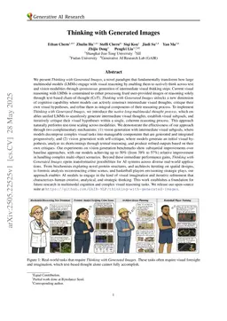 Thinking with Generated Images