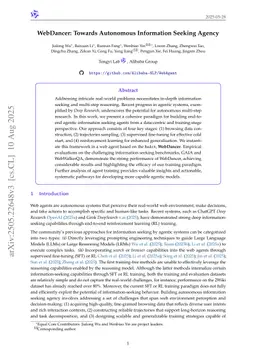 WebDancer: Towards Autonomous Information Seeking Agency