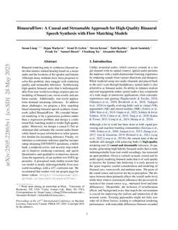 BinauralFlow: A Causal and Streamable Approach for High-Quality Binaural Speech Synthesis with Flow Matching Models
