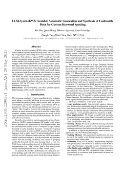 LLM-Synth4KWS: Scalable Automatic Generation and Synthesis of Confusable Data for Custom Keyword Spotting