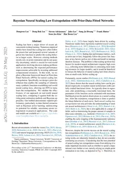 Bayesian Neural Scaling Law Extrapolation with Prior-Data Fitted Networks