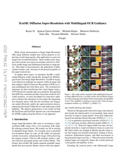 TextSR: Diffusion Super-Resolution with Multilingual OCR Guidance