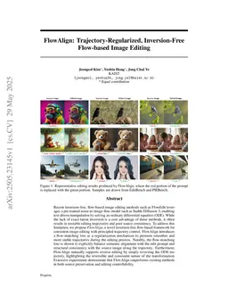 FlowAlign: Trajectory-Regularized, Inversion-Free Flow-based Image Editing