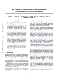The Panaceas for Improving Low-Rank Decomposition in Communication-Efficient Federated Learning