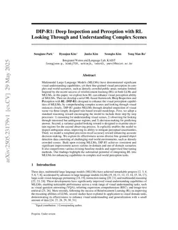 DIP-R1: Deep Inspection and Perception with RL Looking Through and Understanding Complex Scenes