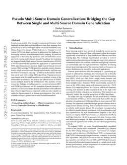 Pseudo Multi-Source Domain Generalization: Bridging the Gap Between Single and Multi-Source Domain Generalization