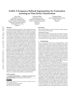 FreRA: A Frequency-Refined Augmentation for Contrastive Learning on Time Series Classification