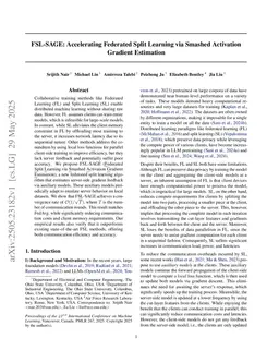 FSL-SAGE: Accelerating Federated Split Learning via Smashed Activation Gradient Estimation